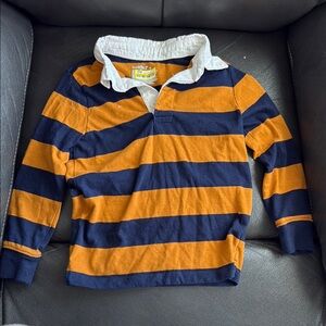 Cat & Jack Classic Blue and Orange Polo